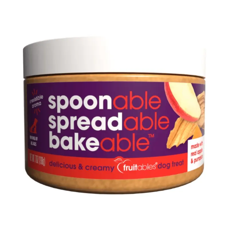Fruitables Spreads Apple & Pumpkin Dog Treat
