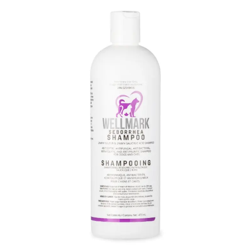 Wellmark Seborrhea Shampoo for Dogs & Cats