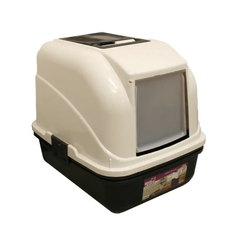 Here Kitty Deluxe Hooded Lift & Sift Litter Pan