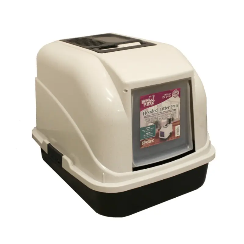 Here Kitty Hooded Litter Pan