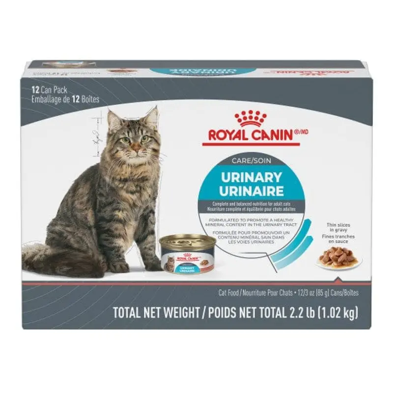 Royal Canin Urinary Care Thin Slices in Gravy Canned Cat Food 12 Pack