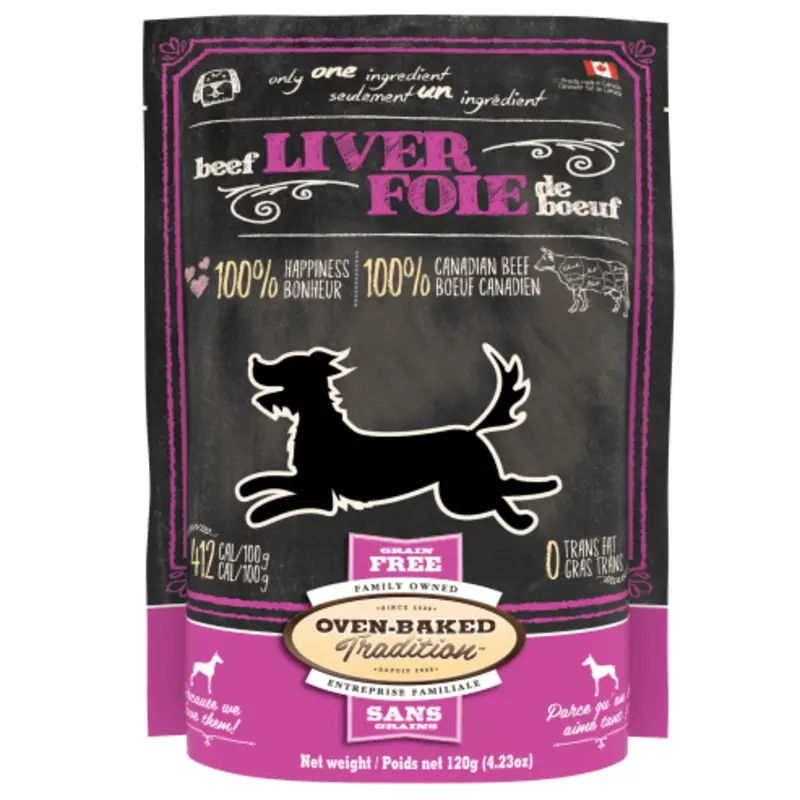 Oven-Baked Tradition Freeze-Dried Beef Liver Dog Treats