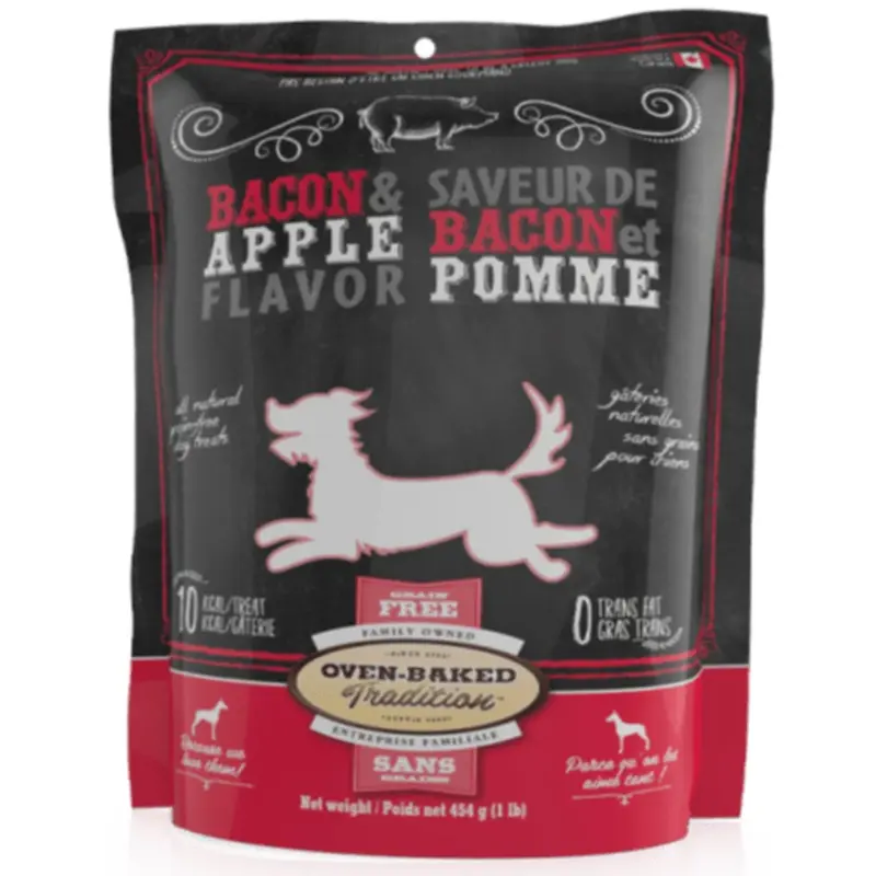 Oven-Baked Tradition Grain-Free Bacon & Apple Dog Treats