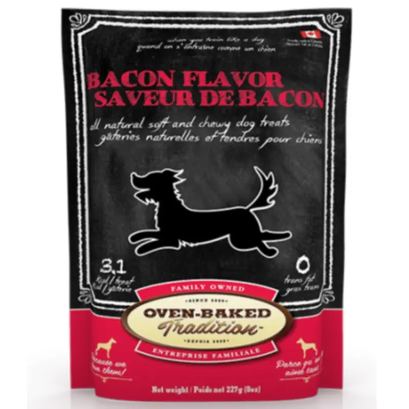 Oven-Baked Tradition Soft & Chewy Bacon Dog Treats