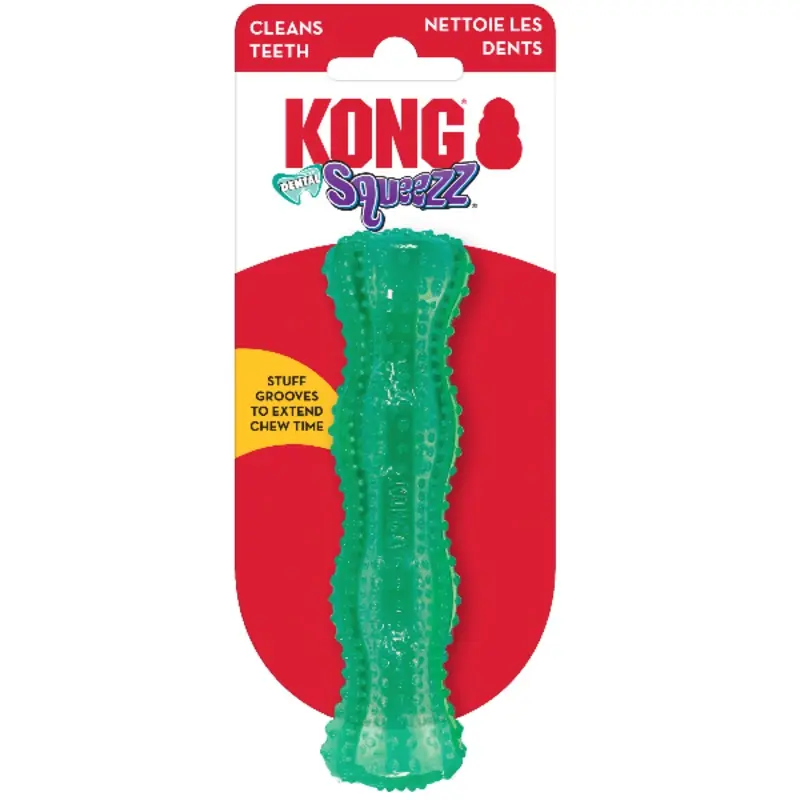 KONG Squeezz Dental Stick Dog Toy