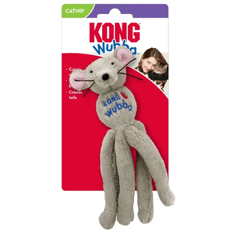 KONG Wubba Mouse Cat Toy