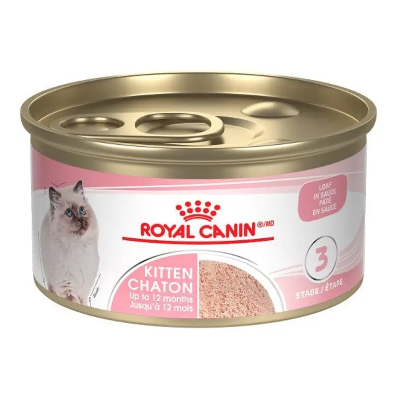 Royal Canin Kitten Loaf in Sauce Canned Cat Food