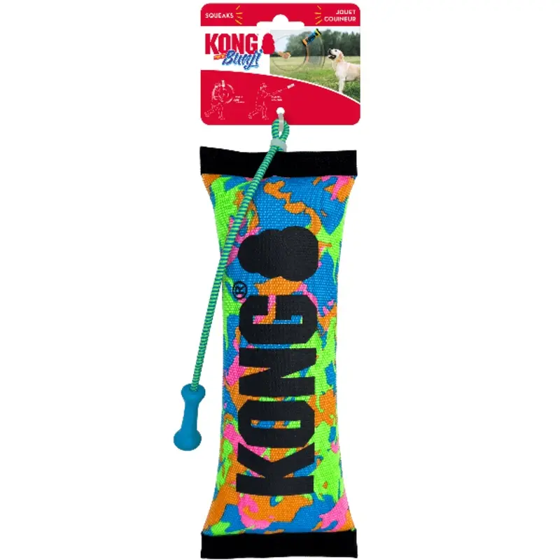 KONG Bunji High-Viz Bumper Dog Toy