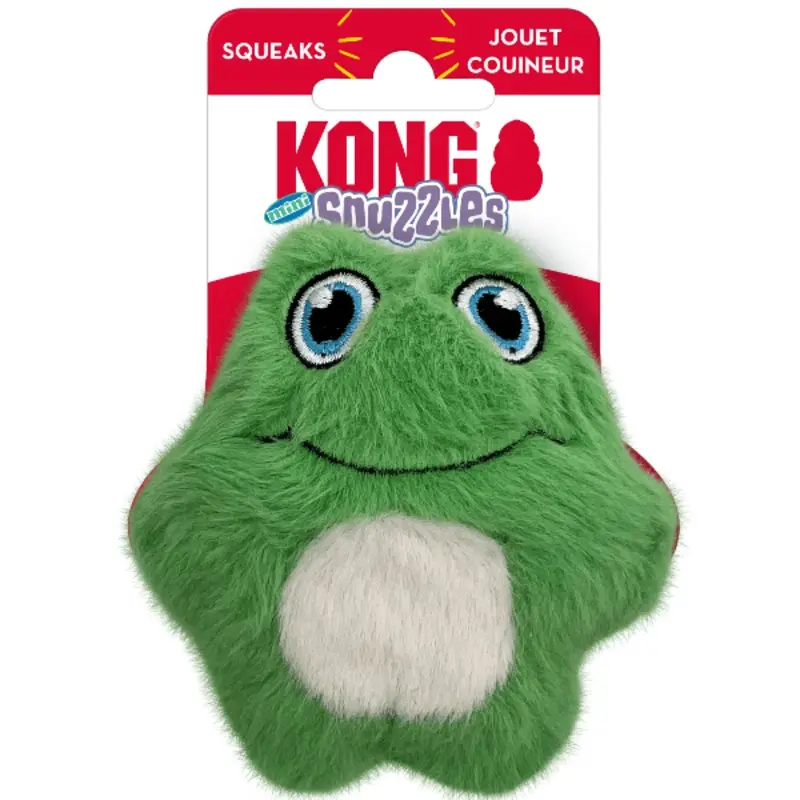 KONG Snuzzles Mini Frog Dog Toy