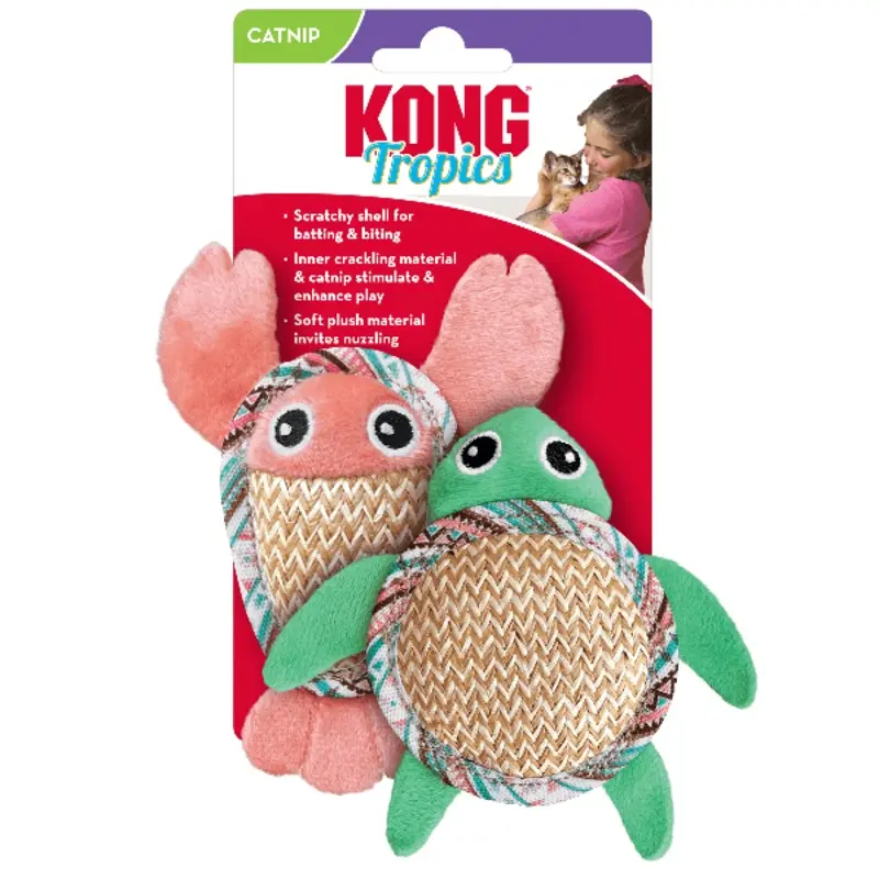 KONG Tropical Pals Cat Toy