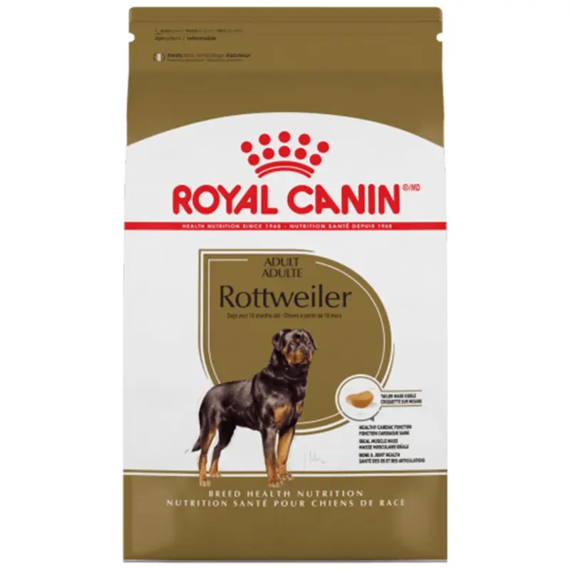 Royal Canin Rottweiler Adult Dry Dog Food, 30lb (SPECIAL ORDER ITEM)