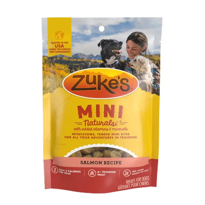 Zuke's Mini Naturals Salmon Recipe Dog Treats