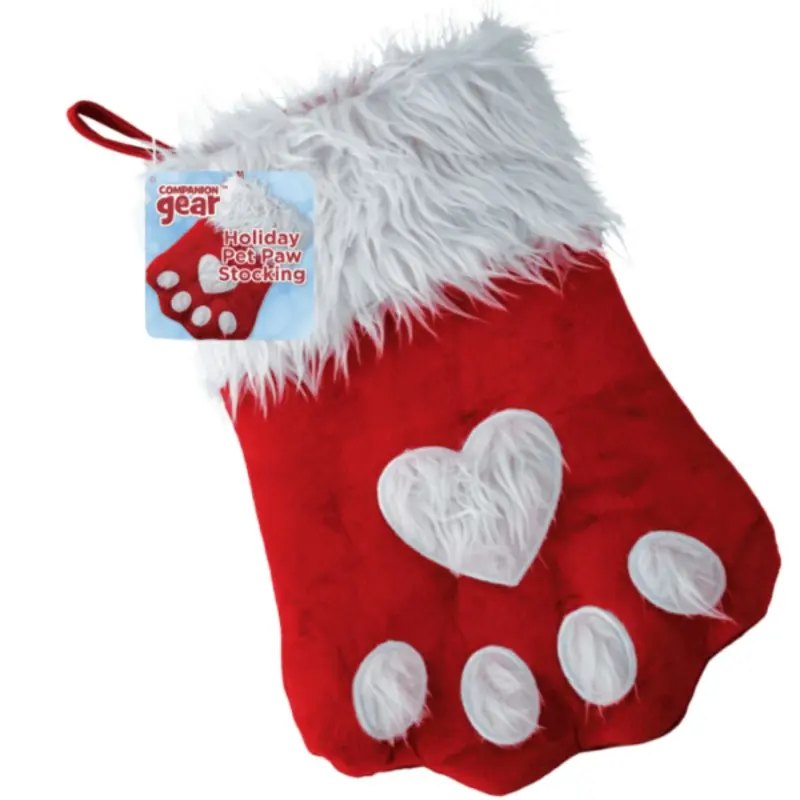 Companion Gear Holiday Paw Stocking