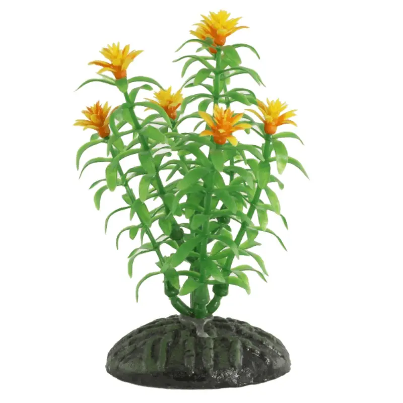Fish Gear Blooming Ludwiga Plastic Betta Plant (4")