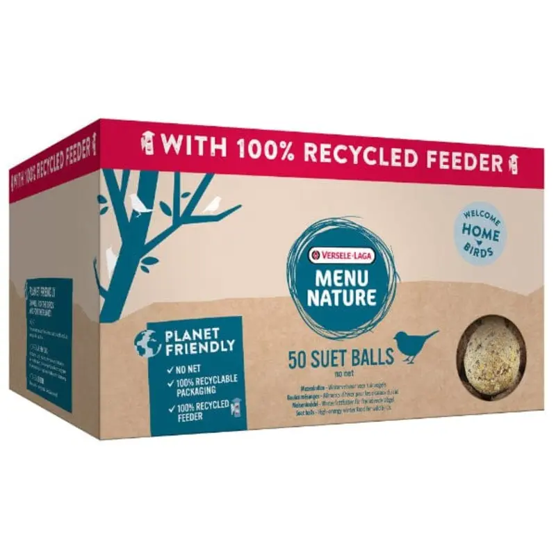 Versele-Laga Menu Nature Suet Balls + Feeder