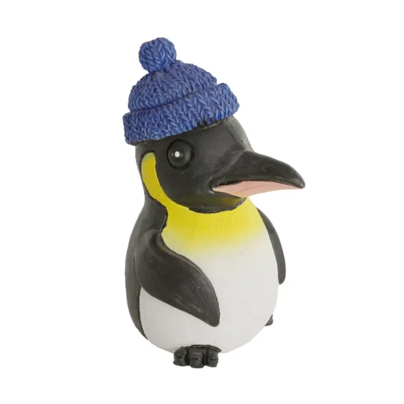 Fish Gear Penguin With Hat Aquarium Ornament