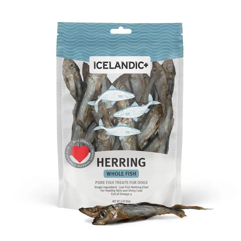 Icelandic+ Herring Whole Fish Dog Treat (SPECIAL ORDER ITEM)