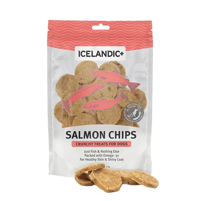 Icelandic+ Salmon Fish Chips Dog Treats (SPECIAL ORDER ITEM)
