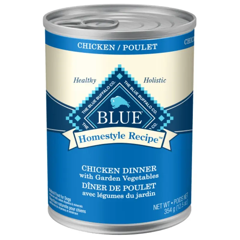 BLUE Homestyle Recipe Chicken Dinner Canned Dog Food
