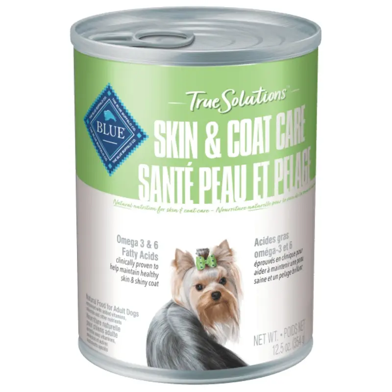 BLUE True Solutions Skin & Coat Care Adult Canned Dog Food