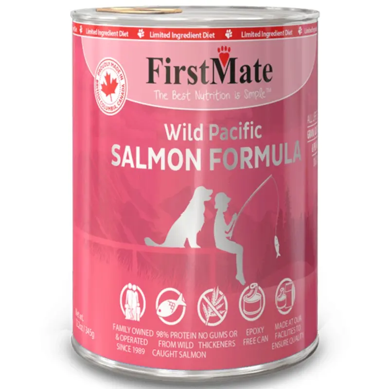 FirstMate Wild Salmon Formula Canned Dog Food