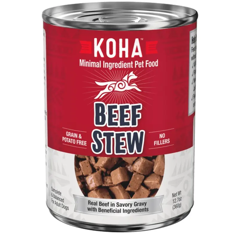 KOHA Beef Stew Canned Dog Food
