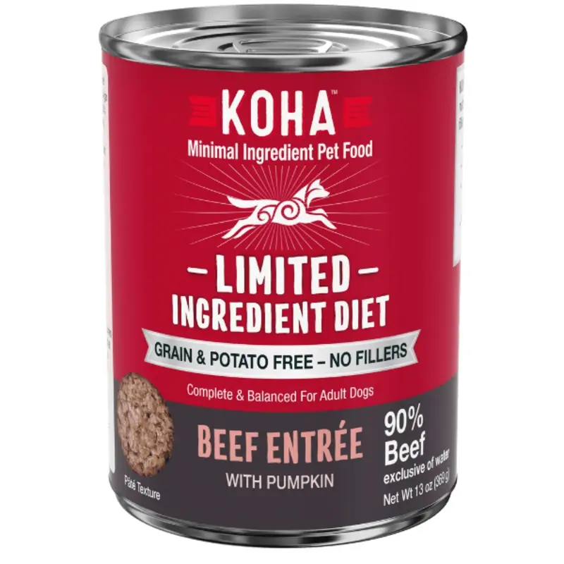 KOHA LID Beef Entre Canned Dog Food