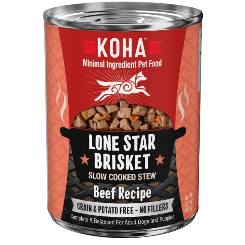 KOHA Lone Star Brisket Canned Dog Food