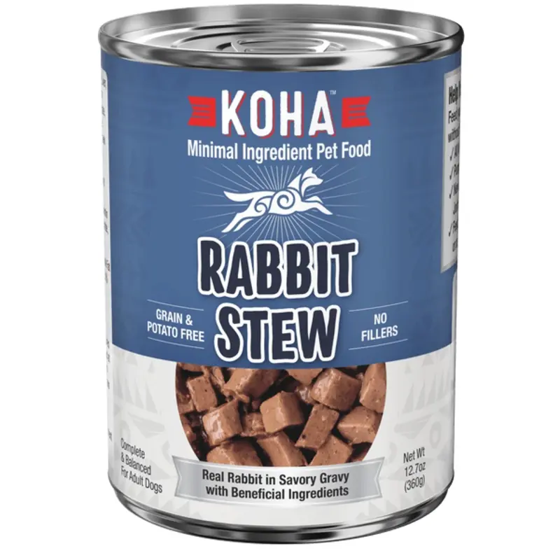 KOHA Rabbit Stew Canned Dog Food