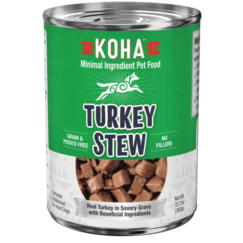 KOHA Turkey Stew Canned Dog Food