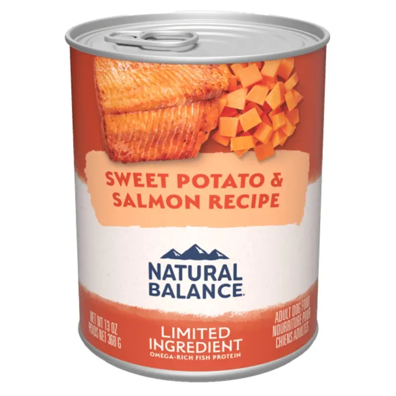 Natural Balance Limited Ingredient Sweet Potato & Salmon Recipe Canned Dog Food