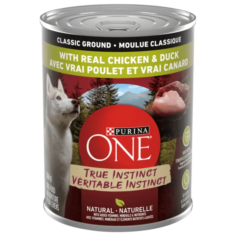 Purina ONE True Instinct with Chicken & Duck Canned Dog Food