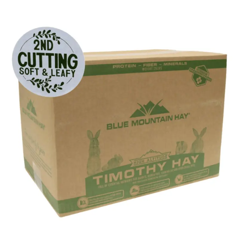 Blue Mountain Hay High-Altitude Timothy Hay, 25lb (2nd Cutting)