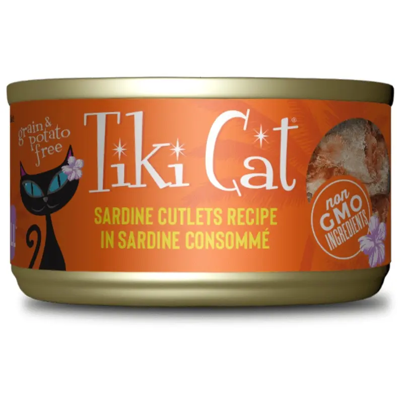 Tiki Cat Grill Sardine Cutlets Canned Cat Food (SPECIAL ORDER ITEM)