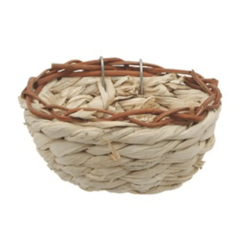 Living World Maize Peel Bird Nest for Canaries
