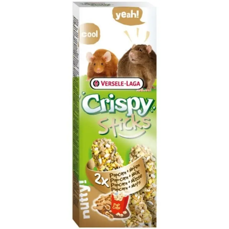 Versele-Laga Crispy Sticks Rats-Mice Nuts & Popcorn Flavour