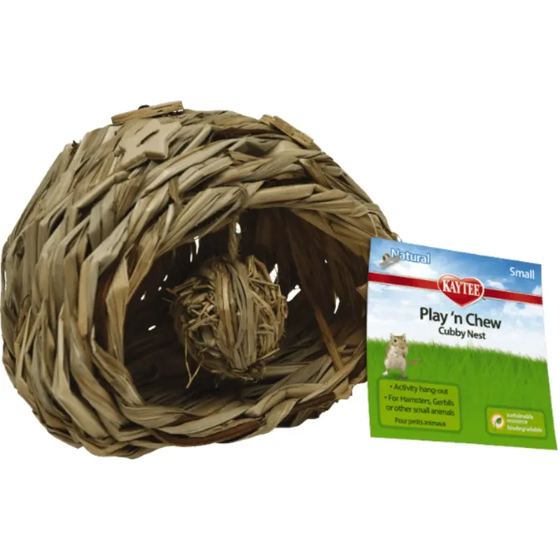 Kaytee Play 'n Chew Small Cubby Nest