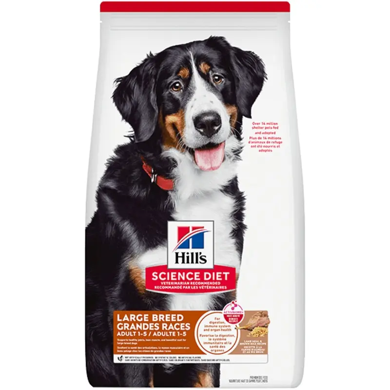 Science Diet Adult Large Breed Lamb Meal & Brown Rice Recipe Dry Dog Food, 33lb
