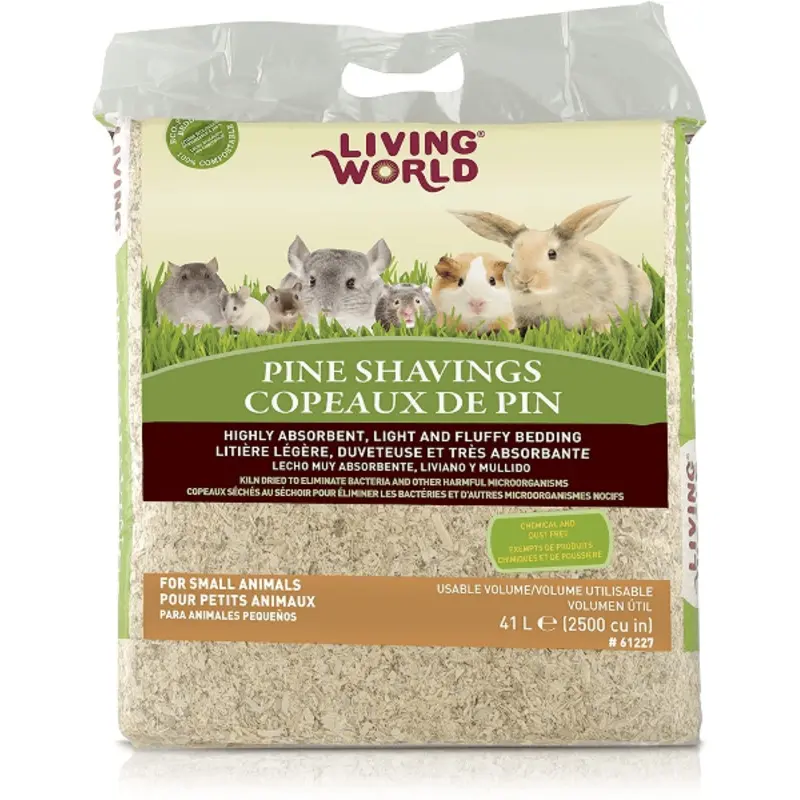 Living World Pine Shavings for Small Animals