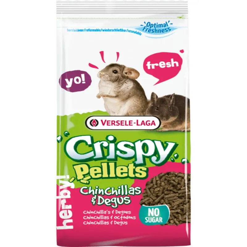 Versele-Laga Crispy Pellets for Chinchilla & Degu