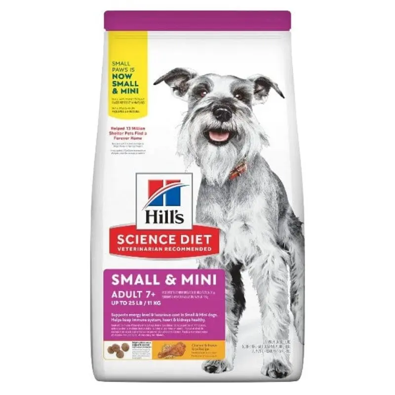 Science Diet Adult 7+ Small & Mini Chicken & Brown Rice Recipe Dry Dog Food