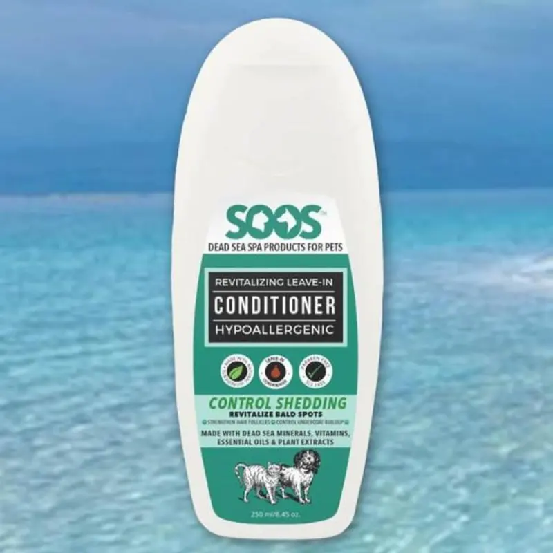 Soos Pets Natural Hypoallergenic Revitalizing Leave-In Conditioner