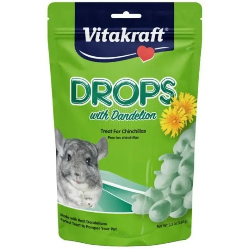 Vitakraft Dandelion Drops Chinchilla Treat