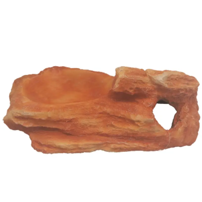 Repti Gear Desert Reptile Food or Water Dish & Cave