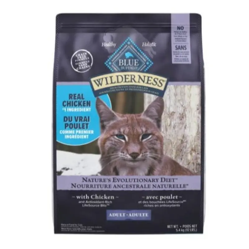 BLUE Wilderness Grain Free Chicken Recipe Dry Cat Food