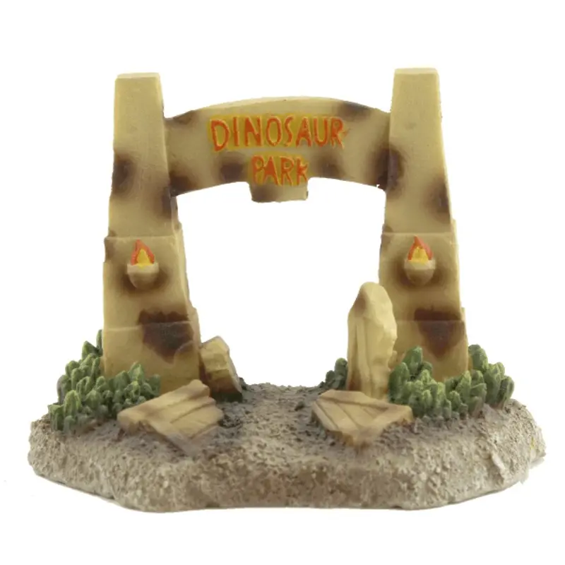 Fish Gear Dinosaur Park Aquarium Ornament