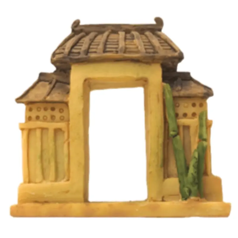 Fish Gear Entrance Way Aquarium Ornament