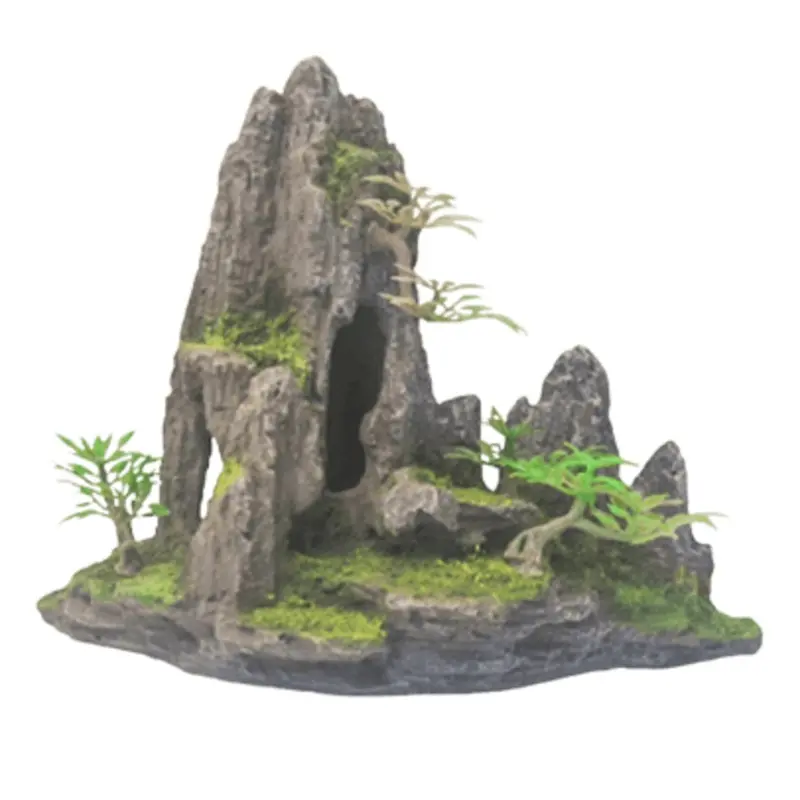 Fish Gear Rock Hill Aquarium Ornament