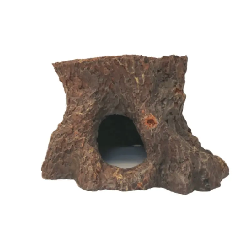 Fish Gear Tree Trunk Aquarium Ornament