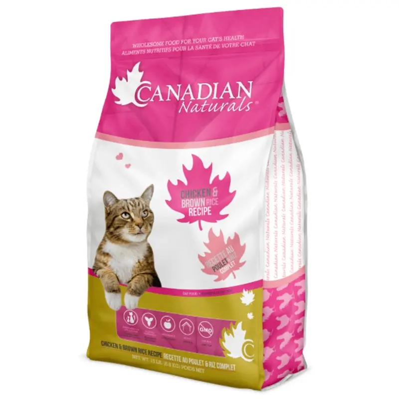 Canadian Naturals Chicken & Brown Rice Recipe Dry Cat Food